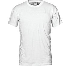 T- shirt Sirflex SIR 100% cotone bianco