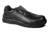 Thumbnail for Mocassino SPARCO COSY antinfortunistico nero con puntale vetroresina amagnetico, isolante, resistente a 200J. 
ESD S2 SR FO - EN ISO 
Metal Free