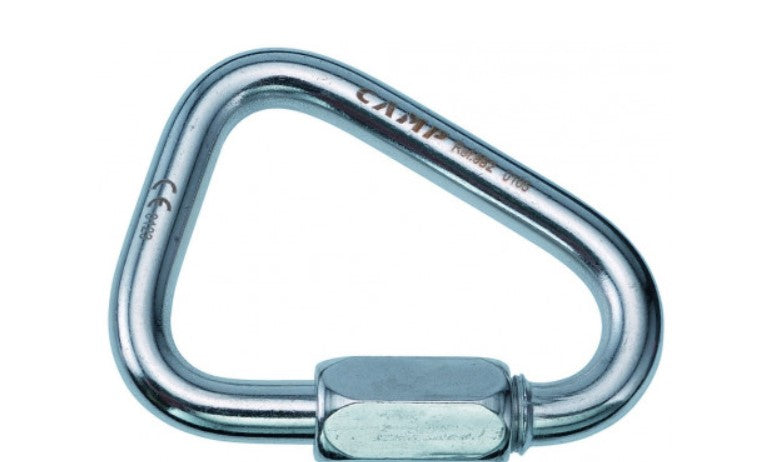 Moschettone Camp Delta Quick Link 10 mm INOX - ZINCATO