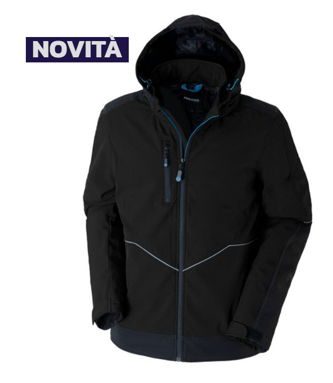 Giubbotto Softshell ROSSINI 
R-Evolution
Tessuto Softshell a tre strati imbottito con ovatta 120 g/m²