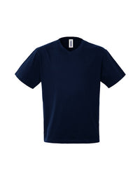 Thumbnail for T-Shirt con mezza manica con collo a V, fascia parasudore nella parte posteriore del collo, ribattitura al collo e alle spalle.