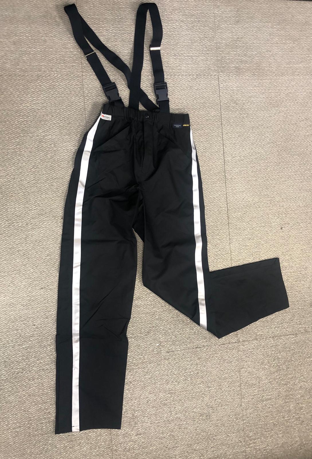 Copri Pantalone VANCINI in 
GORE-TEX Blu con Bande laterali rifrangenti