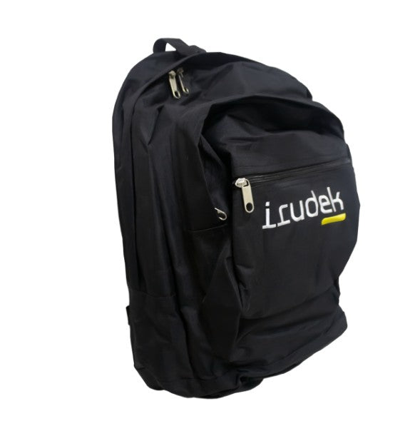Zaino IRUDEK in nylon IRUBAG 2 per il trasporto di DPI. Dotato di 3 scomparti separati e chiusura con cerniera.  32x27x8 cm