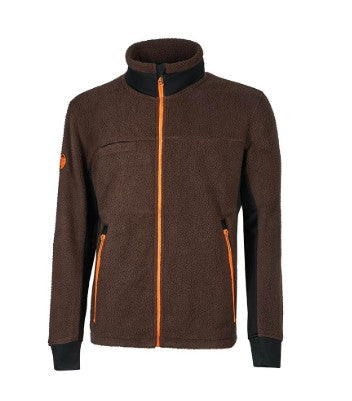 Giacca U-POWER BARK uomo in pile orsetto