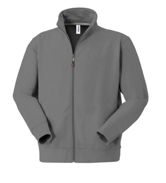Felpa ROSSINI ENNIS con zip lunga 
50% cotone, 50% poliestere.
Peso 260 g/m². con garzatura