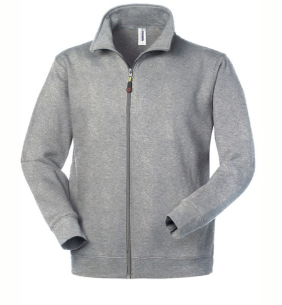 Felpa ROSSINI ENNIS con zip lunga 
50% cotone, 50% poliestere.
Peso 260 g/m². con garzatura