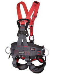 Thumbnail for Imbragatura anticaduta CAMP GOLDEN TOP PLUS è l'imbracatura completa per accesso su corda sviluppata e adatta per lavori in sospensione e posizionamento