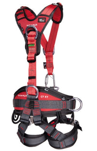 Thumbnail for Imbragatura anticaduta CAMP GT XT è l'imbracatura completa per accesso su corda sviluppata