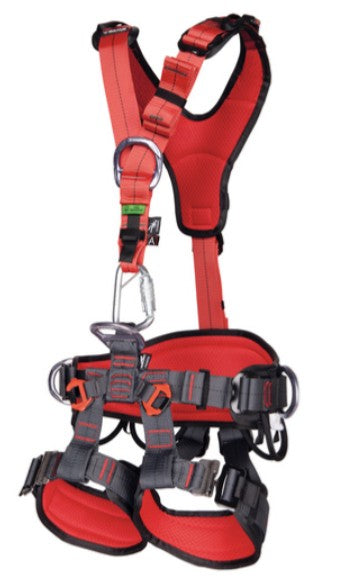 Imbragatura anticaduta CAMP GT XT è l'imbracatura completa per accesso su corda sviluppata