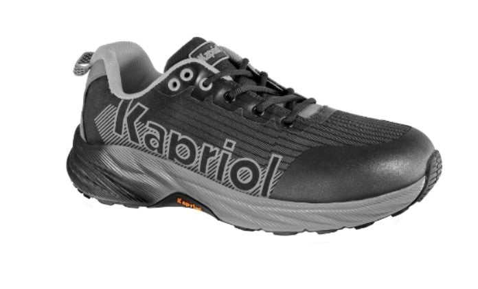 Scarpa antinfortunistica bassa KAPRIOL DUNE JAQ S3S FO SR ESD
funzione di scarico di elettricità statica
Peso: 450 gr.