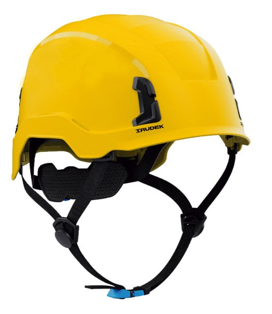 Casco di protezione IRUDEK
OREKA II
ultraleggero Contro rischi elettrici  per una tensione da 1000 V c.a. / 1500 V c.c., schizzi e fiamme Con schiuma ad alta densità per migliore assorbimento degli urti