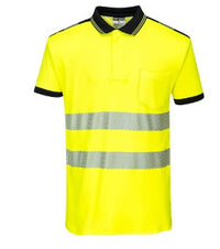 Thumbnail for Polo PORTWEST manica corta Hi-Vis