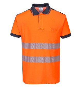 Polo PORTWEST manica corta Hi-Vis