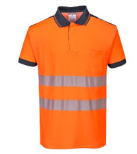 Thumbnail for Polo PORTWEST manica corta Hi-Vis