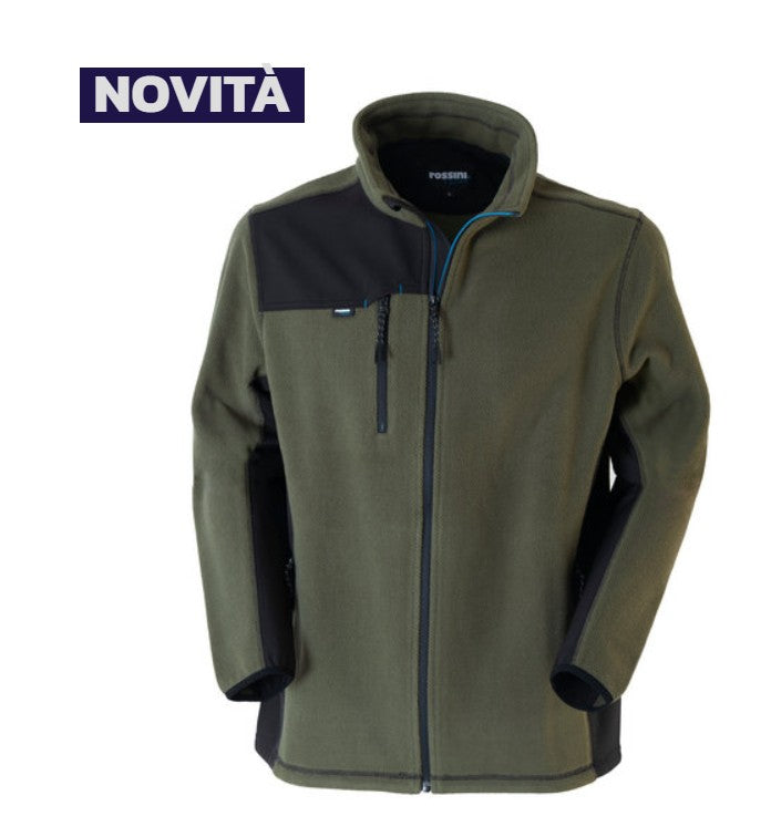 Felpa ROSSINI RAINOLD con zip lunga
100% poliestere
Peso 310 g/m²