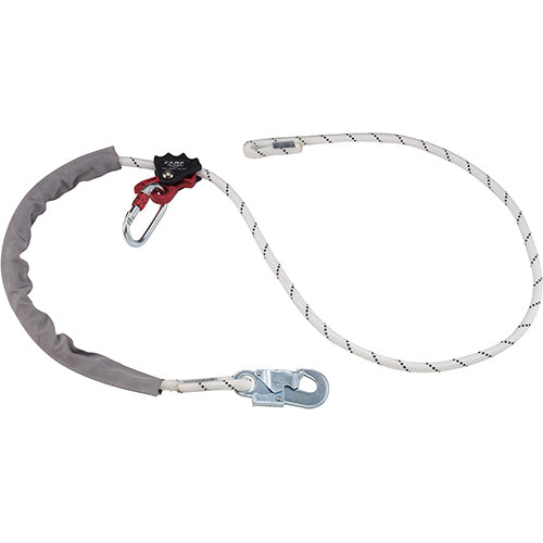 Cordino con regolatore ergonomico Camp Rope Adjuster Steel Connector 0,5-2 M + moschettone